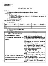 Giáo án Công nghệ Lớp 10 - Tiết 51 Ôn tập học kỳ II